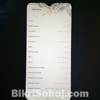 Vivo y 19